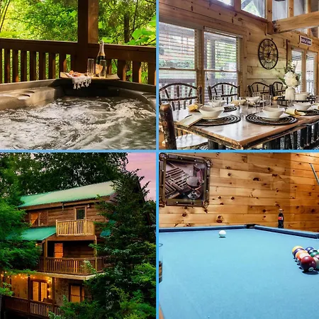 Alpine Resort Near Dollywood, Hot Tub, Game Room, Outdoor Pool, Fast Wifi